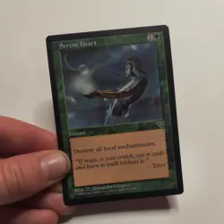 MTG Magic the Gathering Serene Heart (242/351) Mirage LP - Image 1