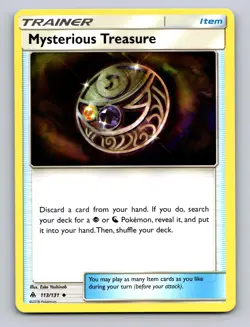 MYSTERIOUS TREASURE 113/131 UC FORBIDDEN LIGHT POKEMON NM - Image 1