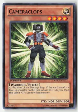 Yugioh - Cameraclops GAOV-EN017 1st Edition - Galactic Overlord - Image 1