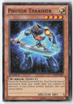 Yugioh - Photon Thrasher SP14-EN007 1st Edition - Star Pack 2014 - Image 1