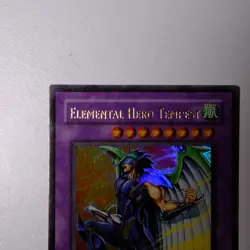Yugioh Elemental Hero Tempest EEN-EN034 Ultra Rare 1st Edition Near Mint 2005 - Image 4