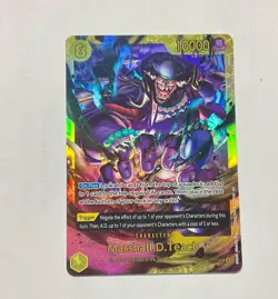 MARSHALL.D.TEACH One Piece Trading Card FOIL English OP16-119 TIME OF BATTLE 119 - Image 1