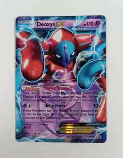 Deoxys EX BW82 BW Plasma Black Star Promo Pokemon TCG Card LP - Image 1