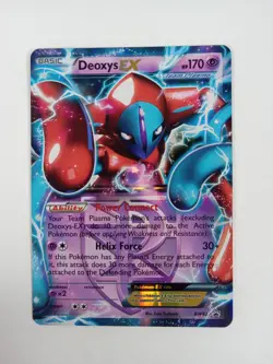 Deoxys EX BW82 BW Plasma Black Star Promo Pokemon TCG Card LP - Image 2