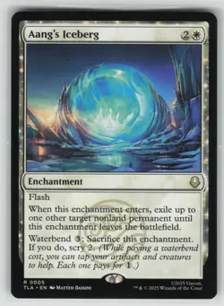 MTG Aang's Iceberg Normal Avatar: The Last Airbender # 5 NM - Image 1