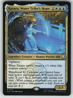 MTG Katara, Water Tribe's Hope Normal Avatar: The Last Airbender # 231 NM - Image 1