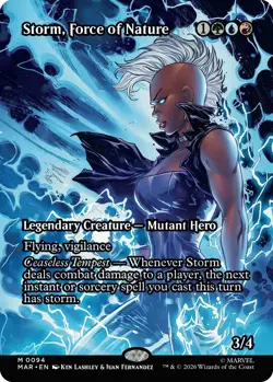Storm, Force of Nature x1 MTG Magic the Gathering - Marvel Super Heroes - Image 1