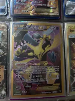 Pokemon Company Alakazam EX 125/124 Fates Collide Secret Rare Holo 2016 NM - Image 3