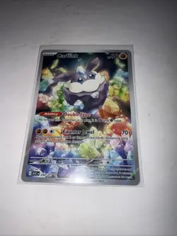 Pokemon Carbink 242/217 Illustration Rare Full Art Holo (ASC) English 90HP - Image 1