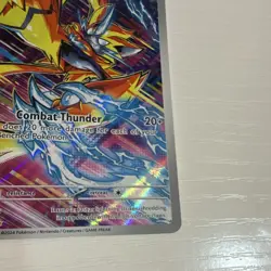 Pokemon TCG Zeraora Sv07 Stellar Crown Illustration Rare Holo 151/142 EN 120HP - Image 2