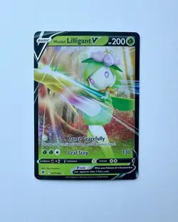 Pokemon TCG Hisuian Lilligant V Holo Ultra Rare 017/189 Astral Radiance EN - Image 1