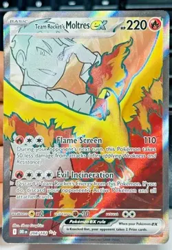 Pokemon Destined Rivals: Team Rocket's Moltres (208/182) - Image 1