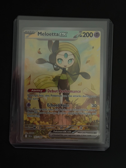 Pokemon TCG Meloetta ex 167/086 Black Bolt SIR M/NM - Image 3