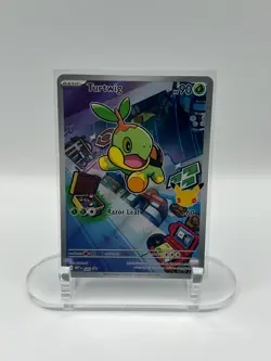 2026 Pokemon MEP EN 🐢 Turtwig 040 Black Star Promo **Fresh Pull** - Image 1