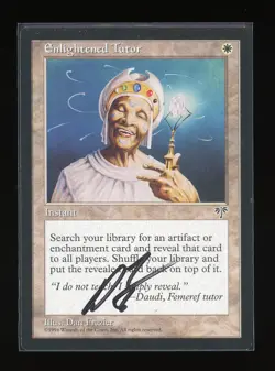 Enlightened Tutor - Mirage Artist Proof - Dan Frazier - Signed - MTG - Image 1