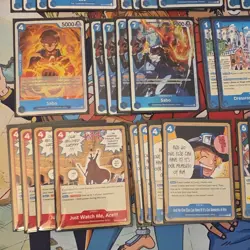 One Piece CCG Red Blue Lucy OP15 Deck - Rebecca, Sabo - Image 4