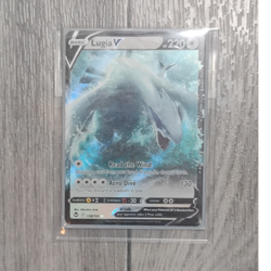 Pokemon TCG Lugia V Ultra Rare 138/195 Silver Tempest Holo 220 HP English - Image 1