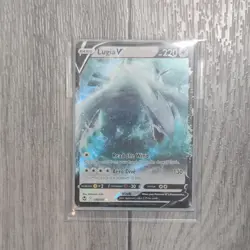 Pokemon TCG Lugia V Ultra Rare 138/195 Silver Tempest Holo 220 HP English - Image 2