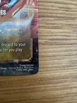 Disney Lorcana TCG It Means No Worries 208/204 Enchanted Reign of Jafar Card NM - Image 5