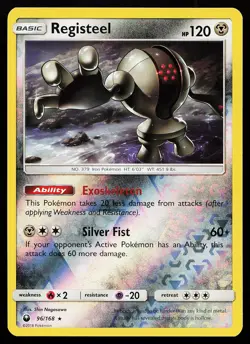 Registeel 96/168 Reverse Holo Rare Celestial Storm Pokemon Card - Image 1