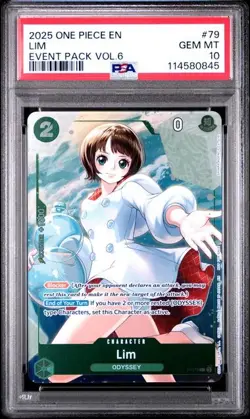 Lim Event Pack Vol. 6 P-079 One Piece Promo Cards Foil PSA 10 POP 2 Gem Mint - Image 1
