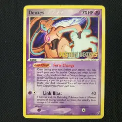 Deoxys 16/107 Movie Promo Card Stamped Destiny Nintendo Pokemon Card - Image 1