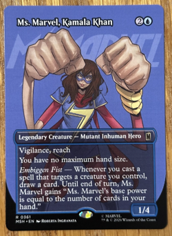 MTG Marvel Super Heroes, Ms. Marvel, Kamala Khan - Borderless - Image 1