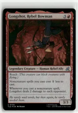 Longshot, Rebel Bowman FOIL Avatar The Last Airbender Eternal-Legal MTG NM - Image 1