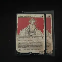 MTG AFR Delina, Wild Mage Showcase NM/M Pack Fresh - Image 1