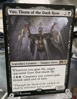 Vito, Thorn of the Dusk Rose - Core Set 2021 (M21) MTG 127 - Image 1