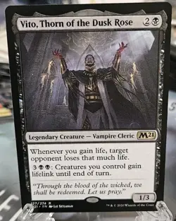Vito, Thorn of the Dusk Rose - Core Set 2021 (M21) MTG 127 - Image 3