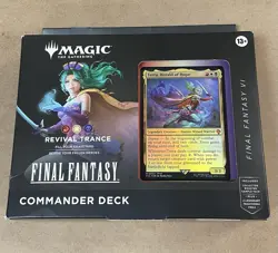 MAGIC THE GATHERING FINAL FANTASY COMMANDER DECK - REVIVAL TRANCE - Image 1