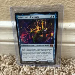 x1 Loki, Lord of Misrule M MTG Commander: Marvel Super Heroes M/NM, English - Image 1