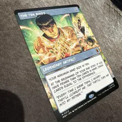 The Ten Rings (Borderless) 313 MTG MSH Marvel Super Heroes Regular NM - Image 3