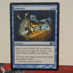 Magic: The Gathering Fabricate Sorcery Uncommon Core Set 2010 M10 52/249 Blue - Image 1