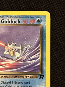 Pokemon Dark Golduck (1st Edition) 37/82 *Near Mint* Team Rocket ‘Never Played’ - Image 4