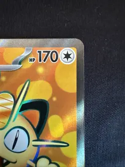 Meowth ex 107/088 Mint Secret Rare Full Art Pokemon - Image 4