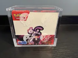 Pokemon TCG Scarlet & Violet Destined Rivals Booster Box Sealed W/Acrylic Case - Image 1
