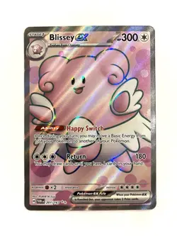 Blissey ex 201/167 Twilight Masquerade Ultra Rare Full Art Pokemon TCG Card NM - Image 1