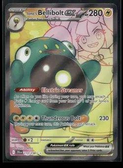 Iono's Bellibolt ex 172/159 Journey Together NM/M Pokemon - Image 1