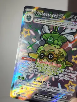 Espathra ex 214/091 & Forretress ex 212/091 Pokemon TCG Paldean Fates Holo - Image 2