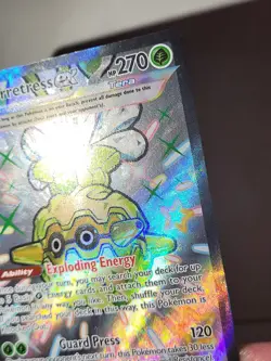 Espathra ex 214/091 & Forretress ex 212/091 Pokemon TCG Paldean Fates Holo - Image 3