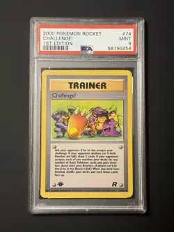 Pokemon Team Rocket Challenge! 1st Edition 74/82 - Image 1