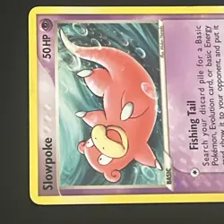 Pokemon Slowpoke 72/115 Unseen Forces Common Pokemon TCG 2005 - LP - Image 5
