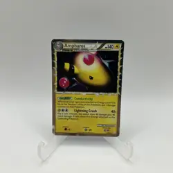 Ampharos Prime 105/123 HeartGold & SoulSilver Holo Rare Pokemon TCG - Image 1