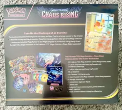 Pokemon Center Mega Evolution Chaos Rising Elite Trainer Box PC ETB New - Image 2