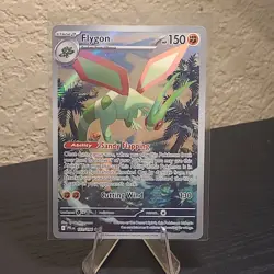 Pokemon TCG Flygon Illustration Rare 101/094 Full Art Holo Phantasmal Flames NM - Image 1