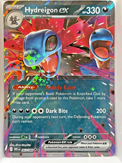 Pokemon TCG, Hydreigon Ex 067/086 - White Flare NM/M - Image 1