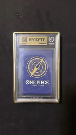 2025 One Piece Carrying On His Will Shanks silver Foil SP OP09-004 BGS 10 - Image 2