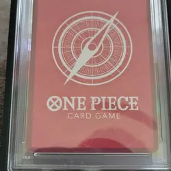Bandai One Piece Shanks OP09-001 Leader Holo Promo PSA Magazine Exclusive PSA 10 - Image 2